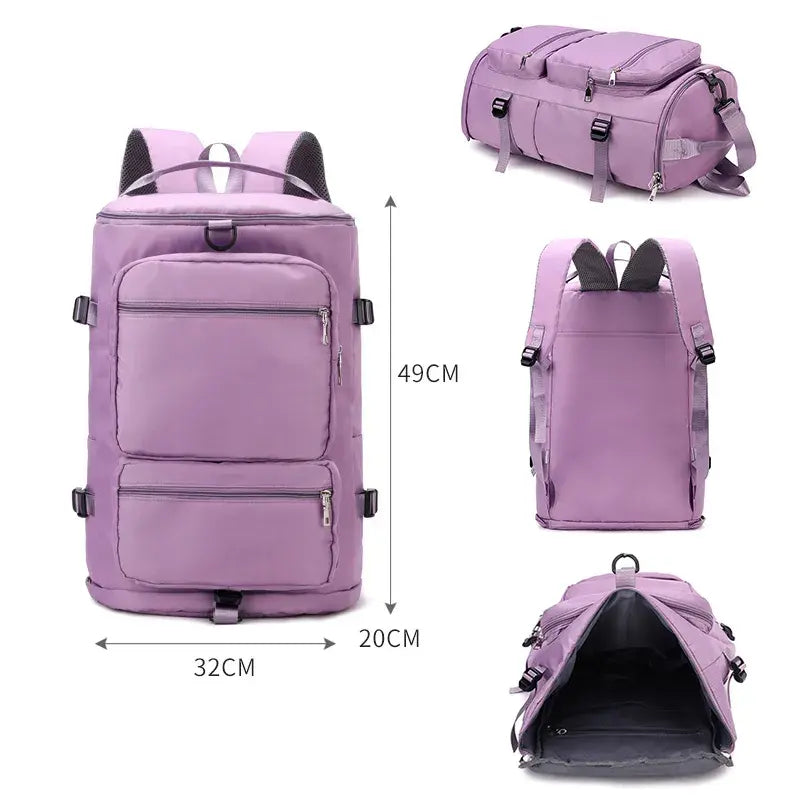 LuxeElevate™ Spacious Women's Travel Backpack - LuxeElevate