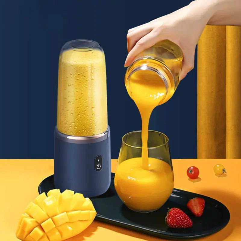 LuxeElevate™ Sleek Mini Travel Juicer - Elite Portable - LuxeElevate