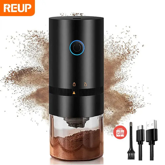 LuxeElevate™ Modern USB Rechargeable Coffee Grinder - LuxeElevate