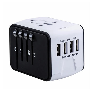 LuxeElevate™ Compact Universal Travel Power Adapter - LuxeElevate