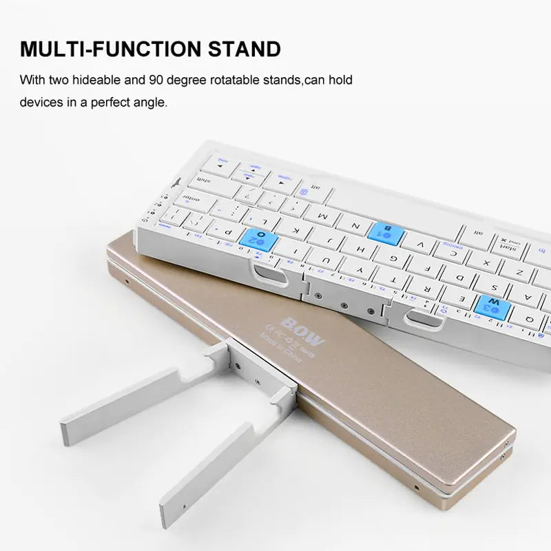 LuxeElevate™ Ultra-Slim Wireless Bluetooth Keyboard - LuxeElevate