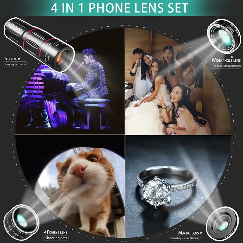 LuxeElevate™ Elite Smartphone Macro Lens - Precision & Clarity - LuxeElevate