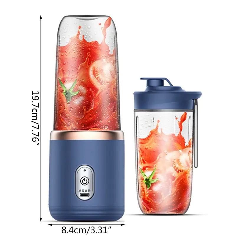 LuxeElevate™ Sleek Mini Travel Juicer - Elite Portable - LuxeElevate